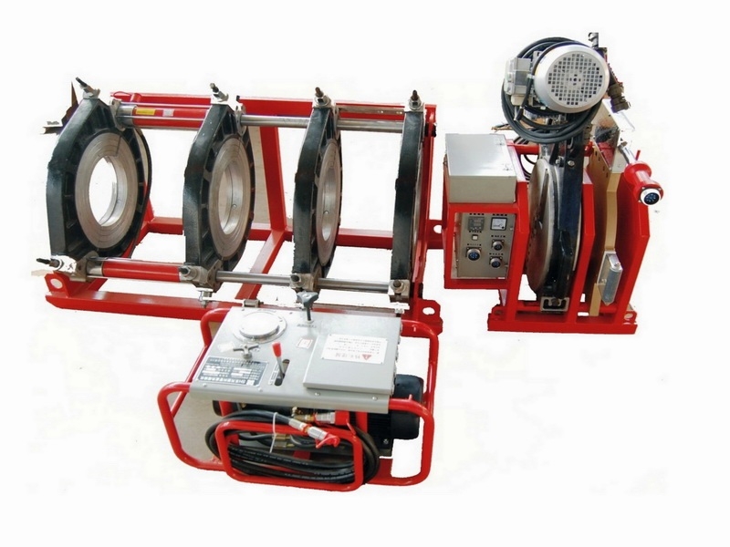 500mm double bracket PE pipe welding machine